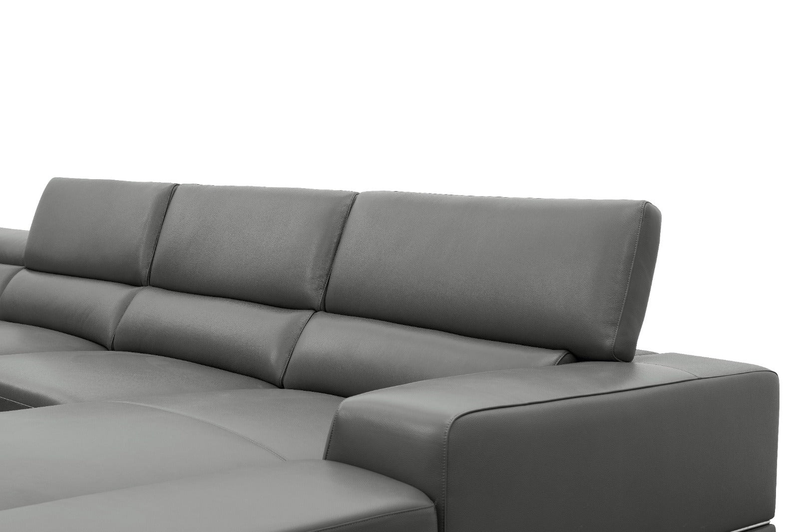 Nella Sectional Sectional Italian Leather Match