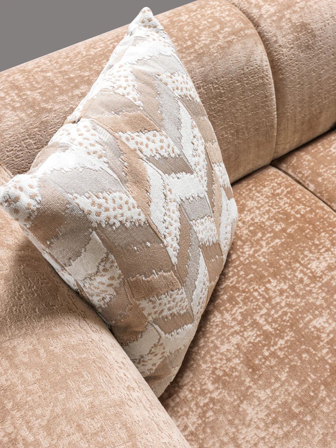 Brenda Coffee Boucle Sofa & Loveseat Set
