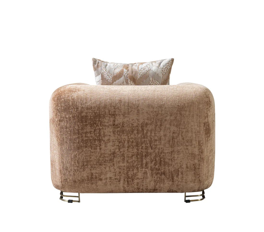 Brenda Coffee Boucle Sofa & Loveseat Set