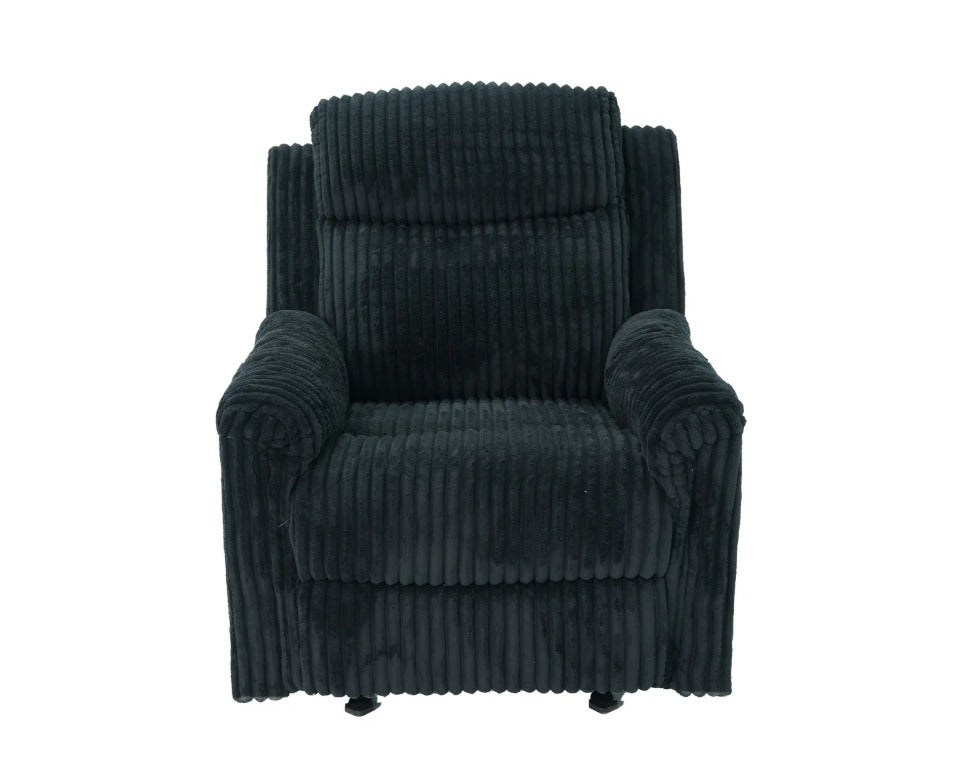 Grace Black 3- Piece Reclining Set