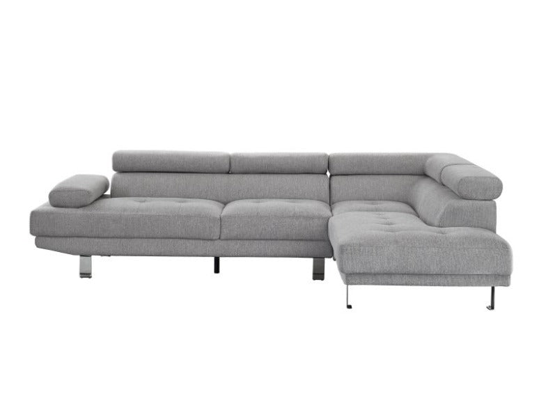 Milton Grey Linen Sectional