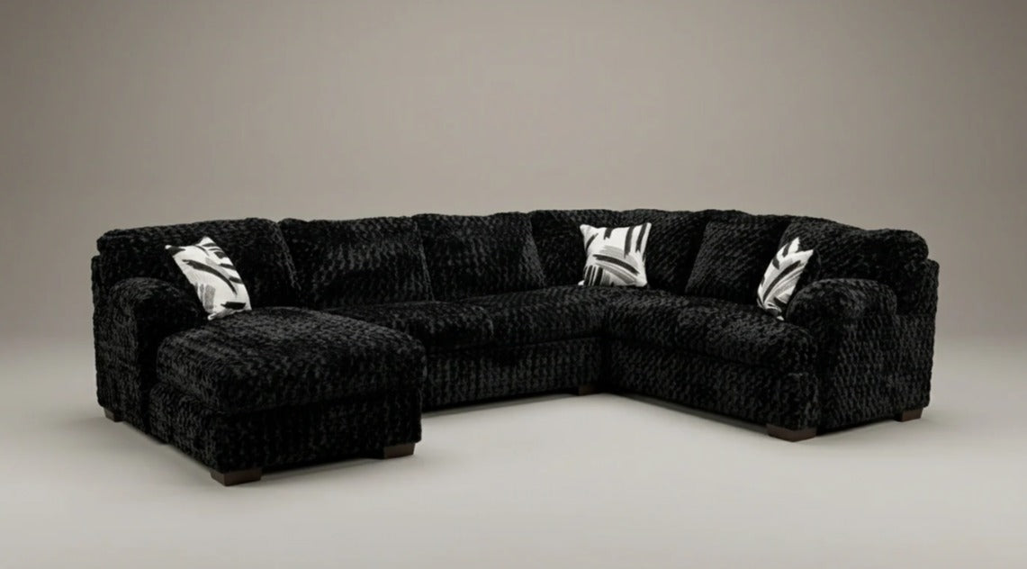 Westwood Black Sectional