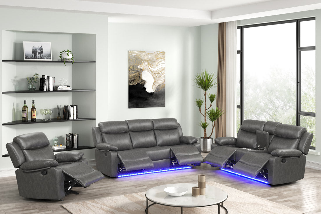 Aiden - 3PC Reclining Set
