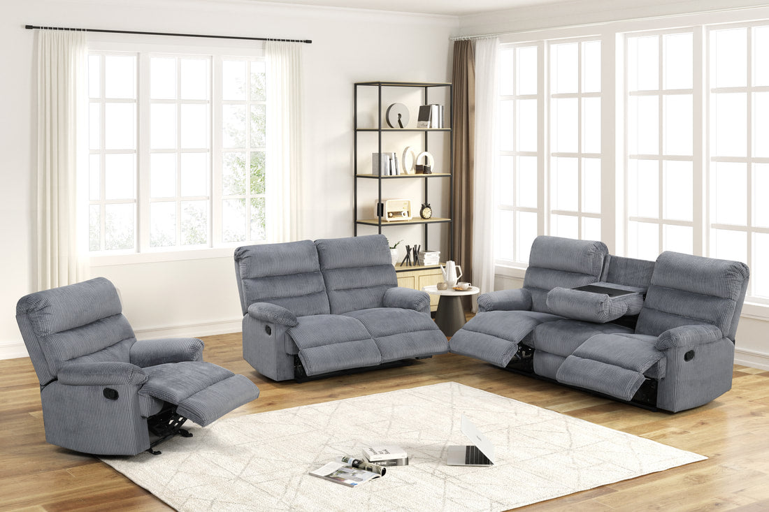 Albert Gray - 3PC Reclining Set