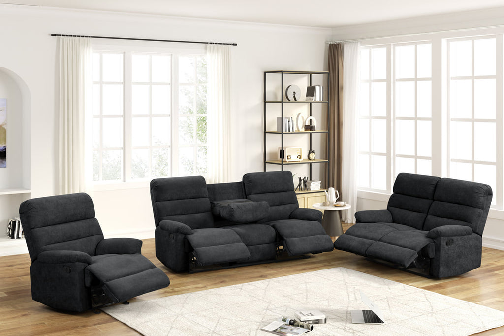 Albert Performance Fabric - 3PC Reclining Set