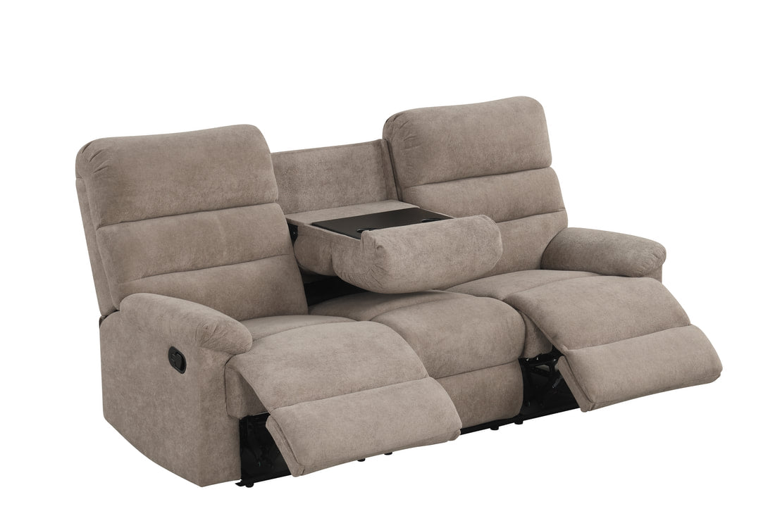Albert Mocha Performance Fabric - 3PC Reclining Set