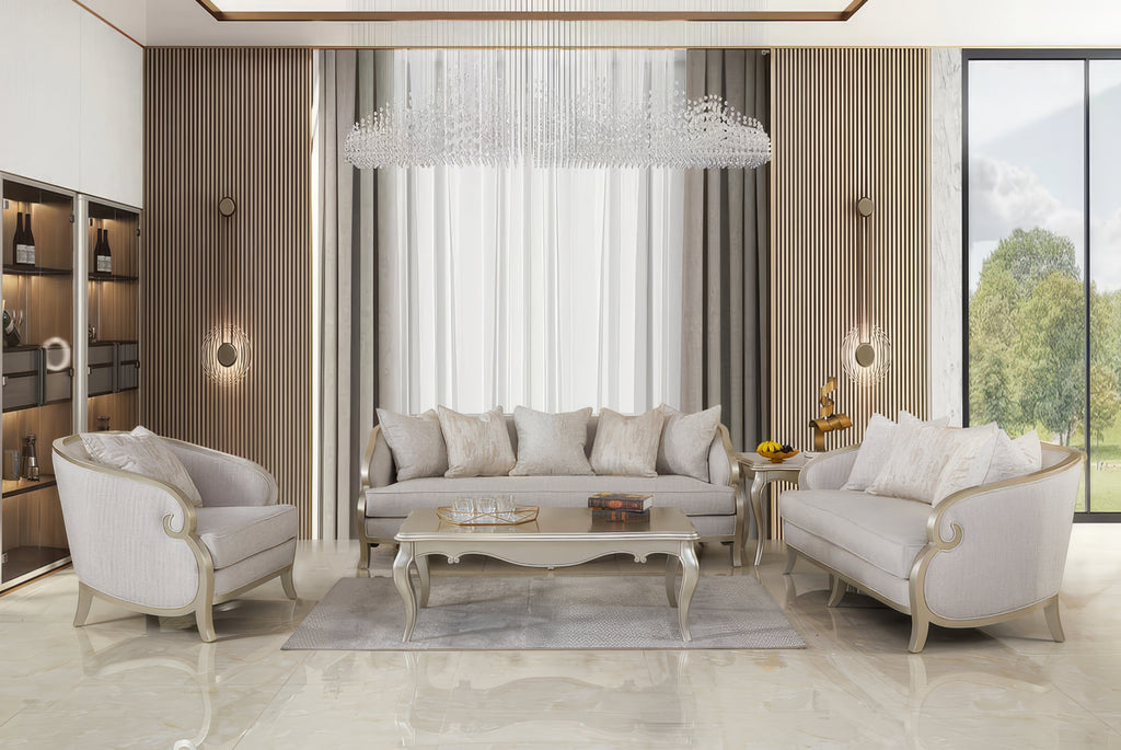 Alexandra Sofa and Loveseat and Chair
