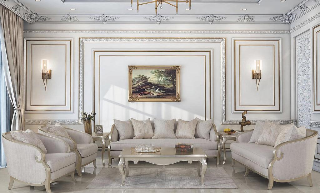 Alexandra Sofa and Loveseat and Chair