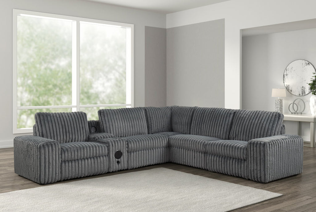 Amelia Power Reclining Sectional