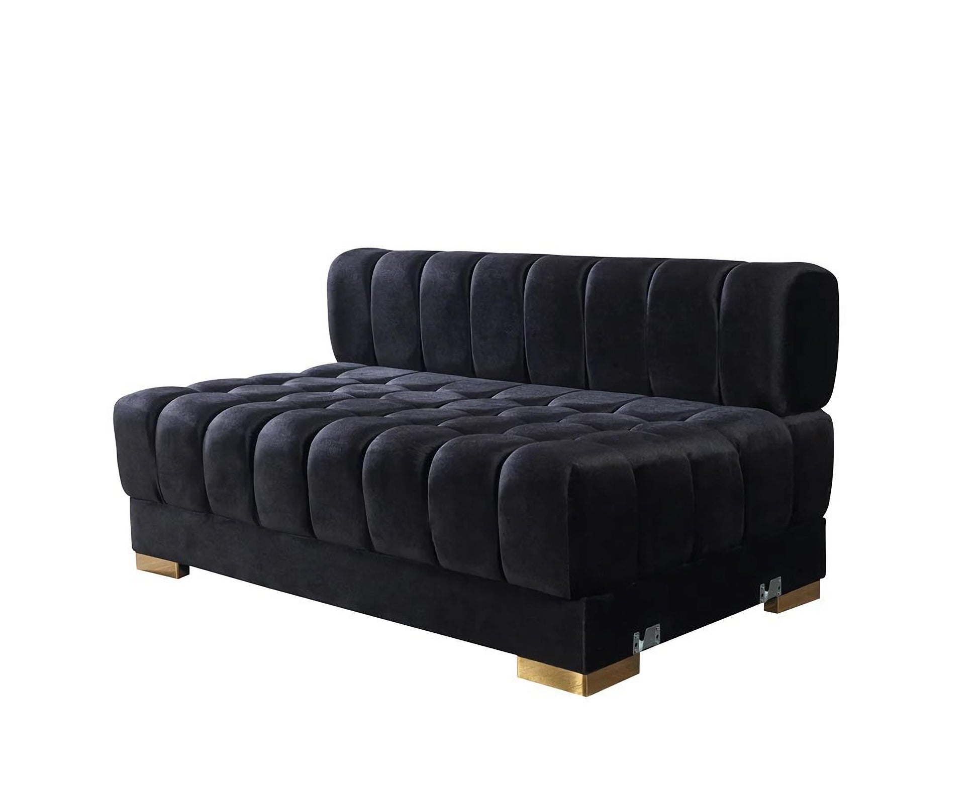 Ariana Velvet Double Chaise Sectional