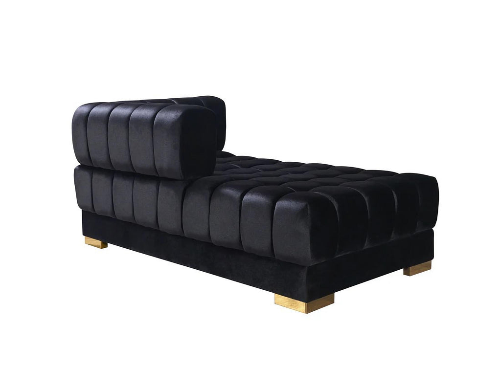 Ariana Velvet Double Chaise Sectional