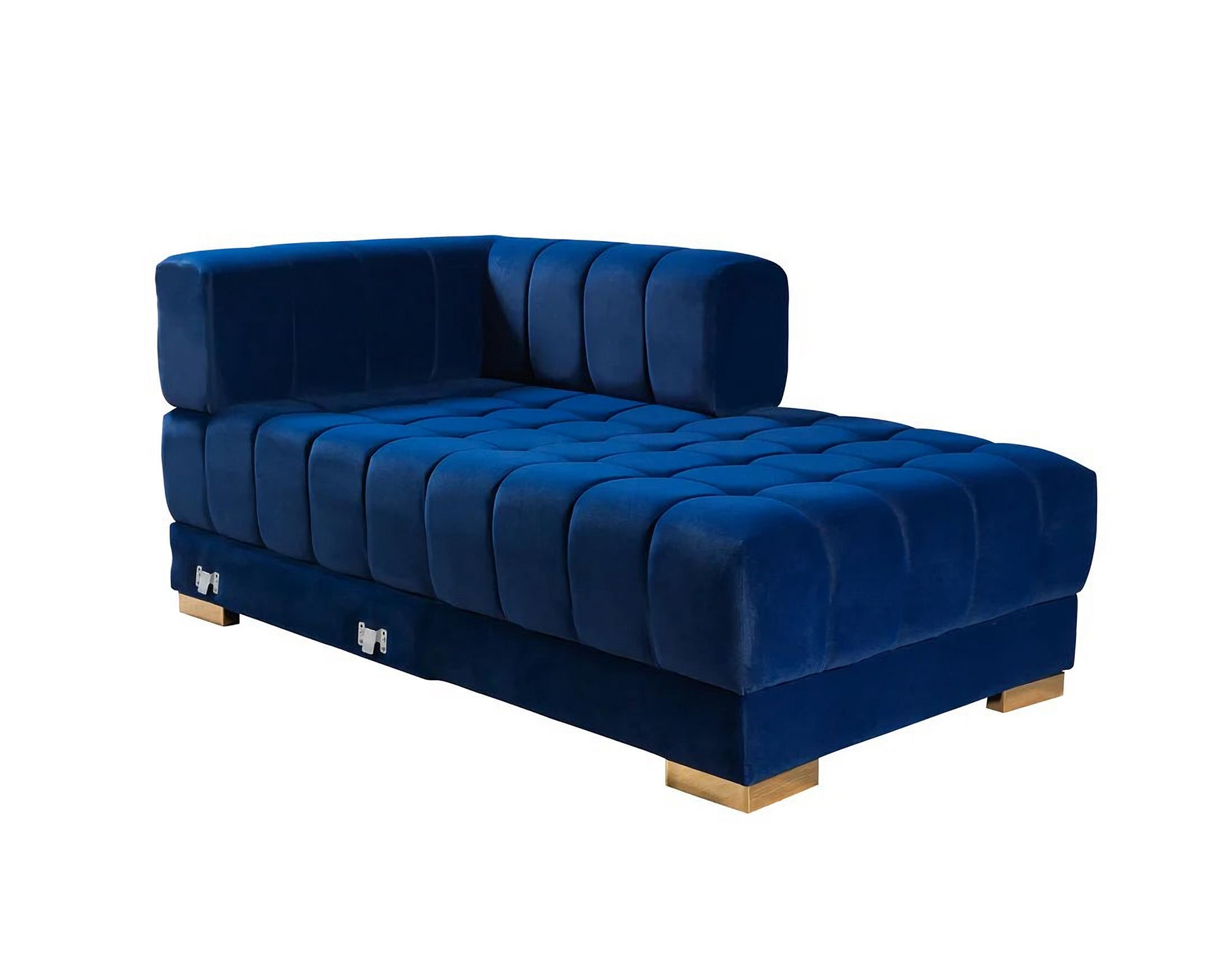 Ariana Velvet Double Chaise Sectional
