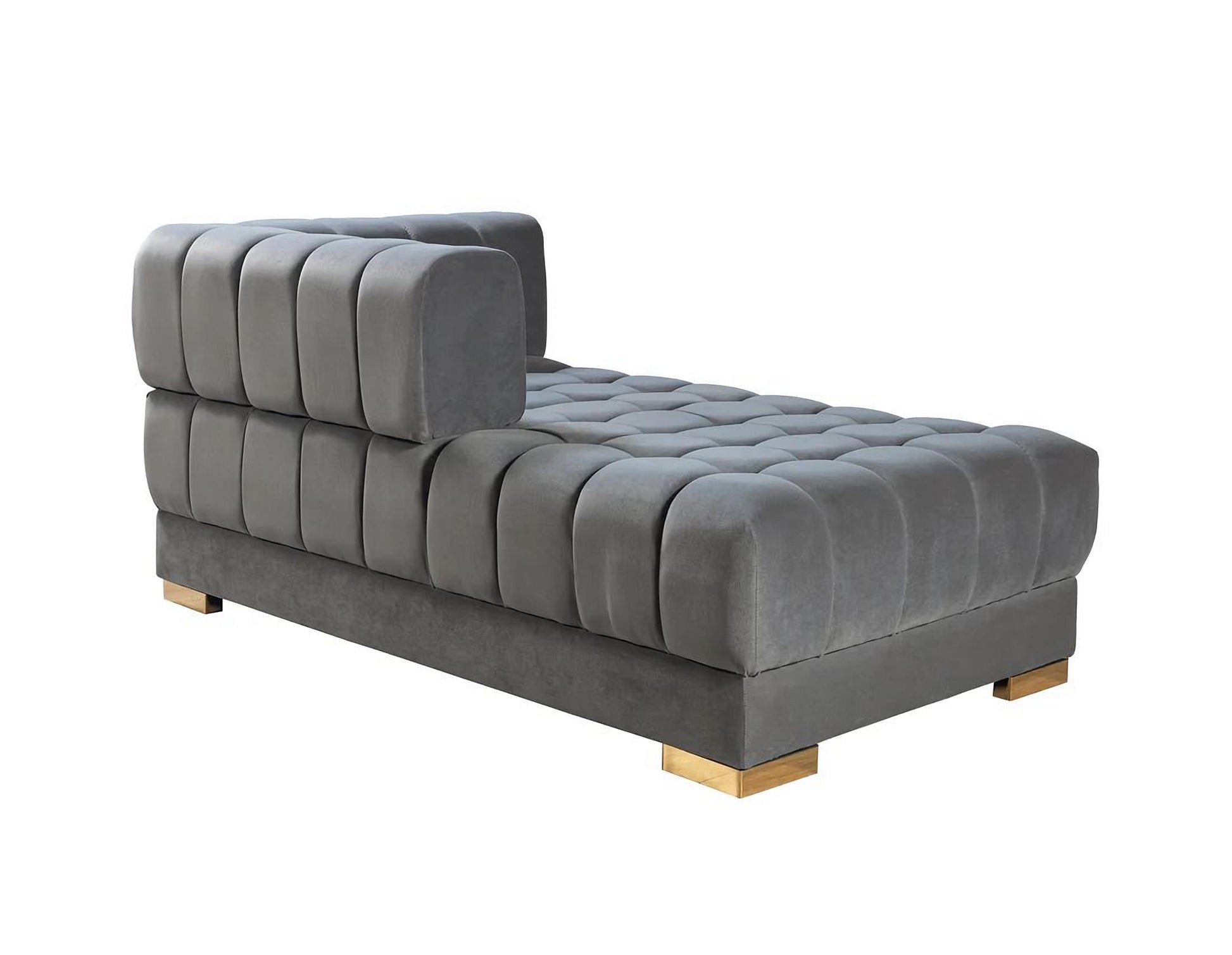 Ariana Velvet Double Chaise Sectional