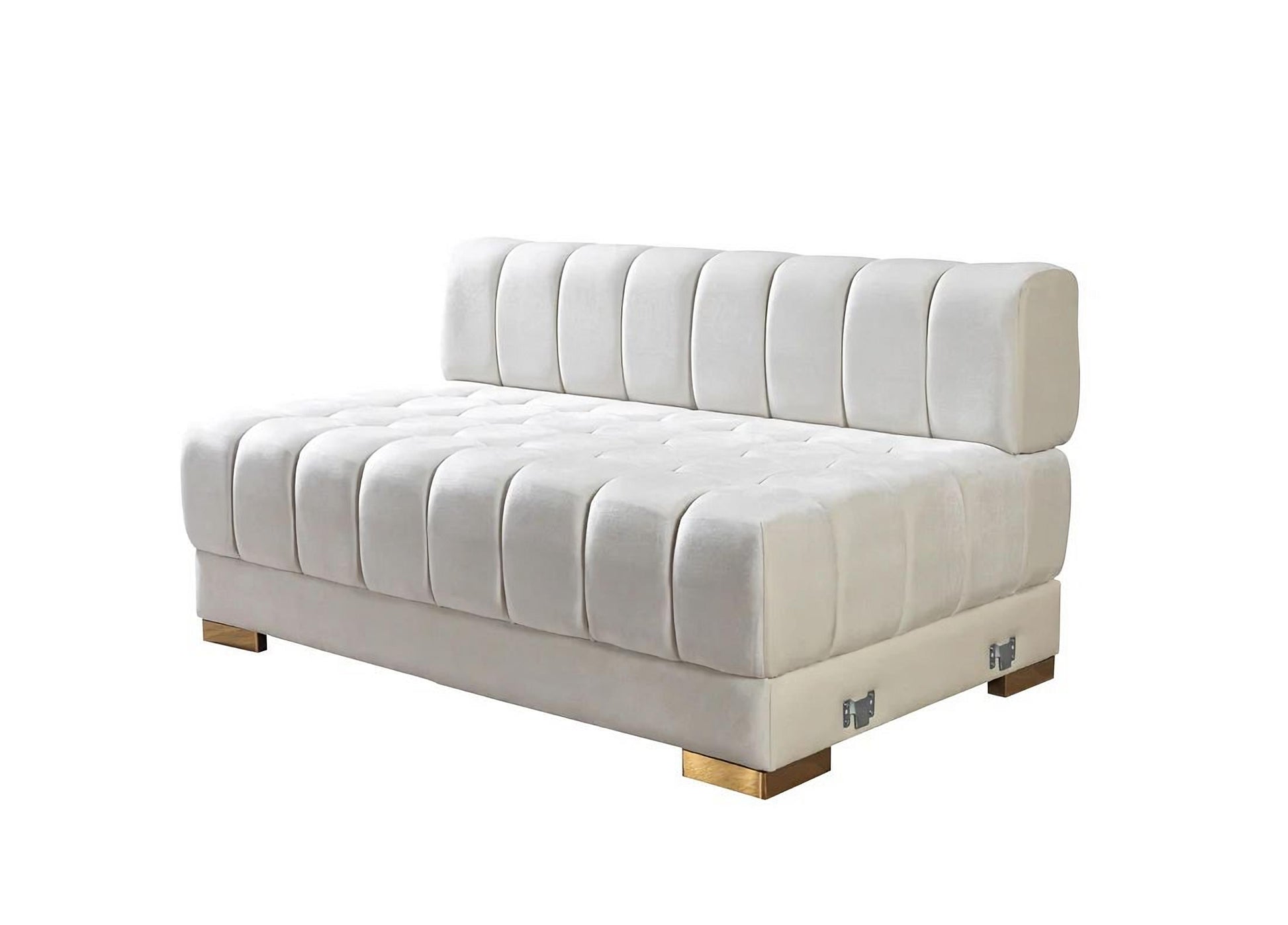 Ariana Velvet Double Chaise Sectional
