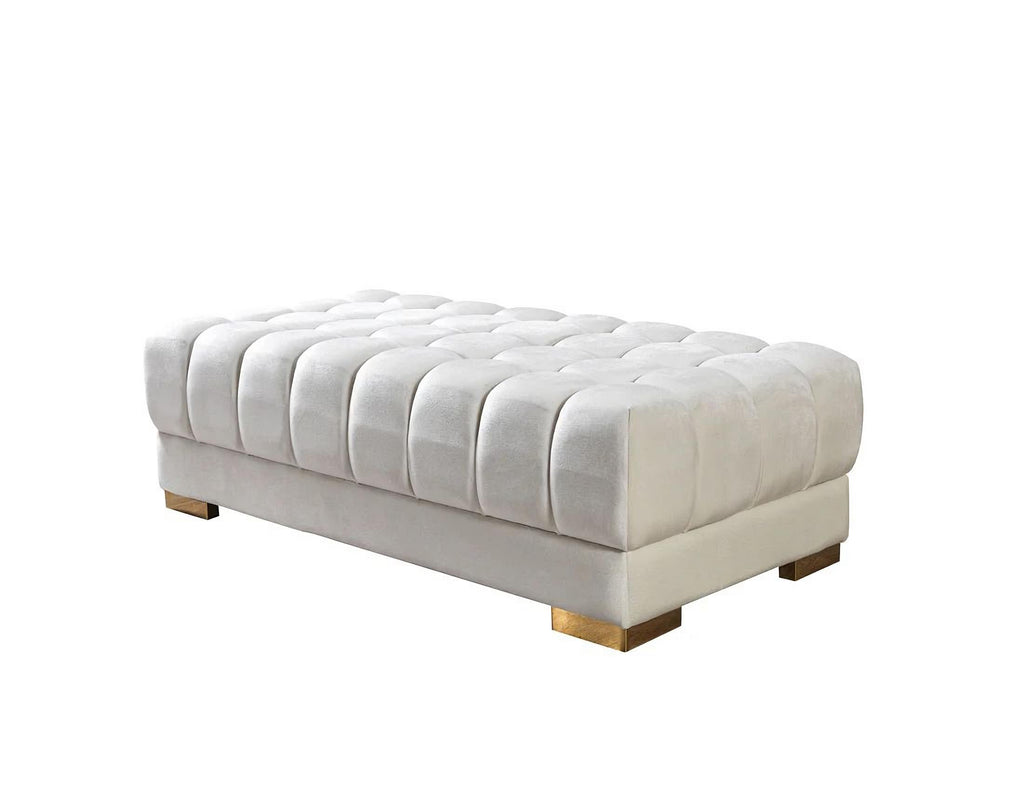 Ariana Velvet Double Chaise Sectional