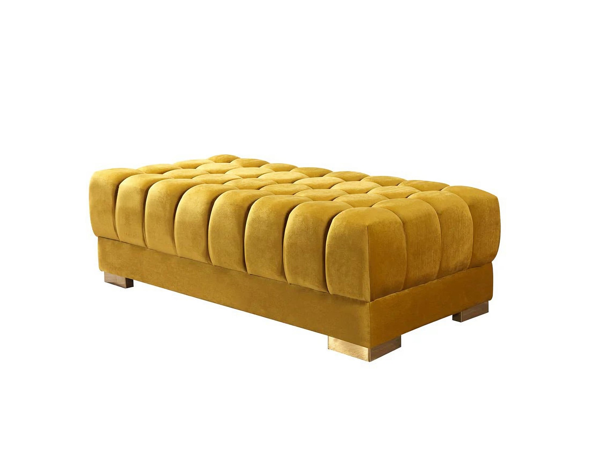 Ariana Velvet Double Chaise Sectional