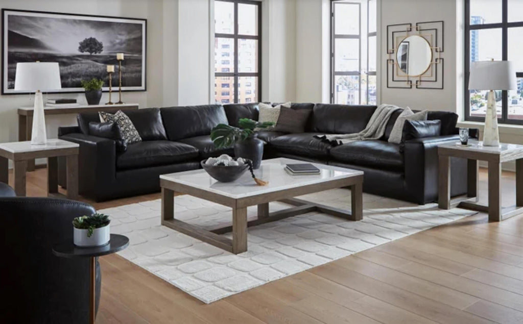 Ashley Leather Sectional