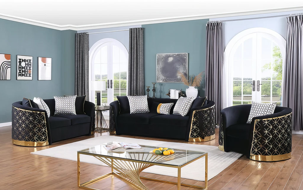 Athena Sofa and Loveseat