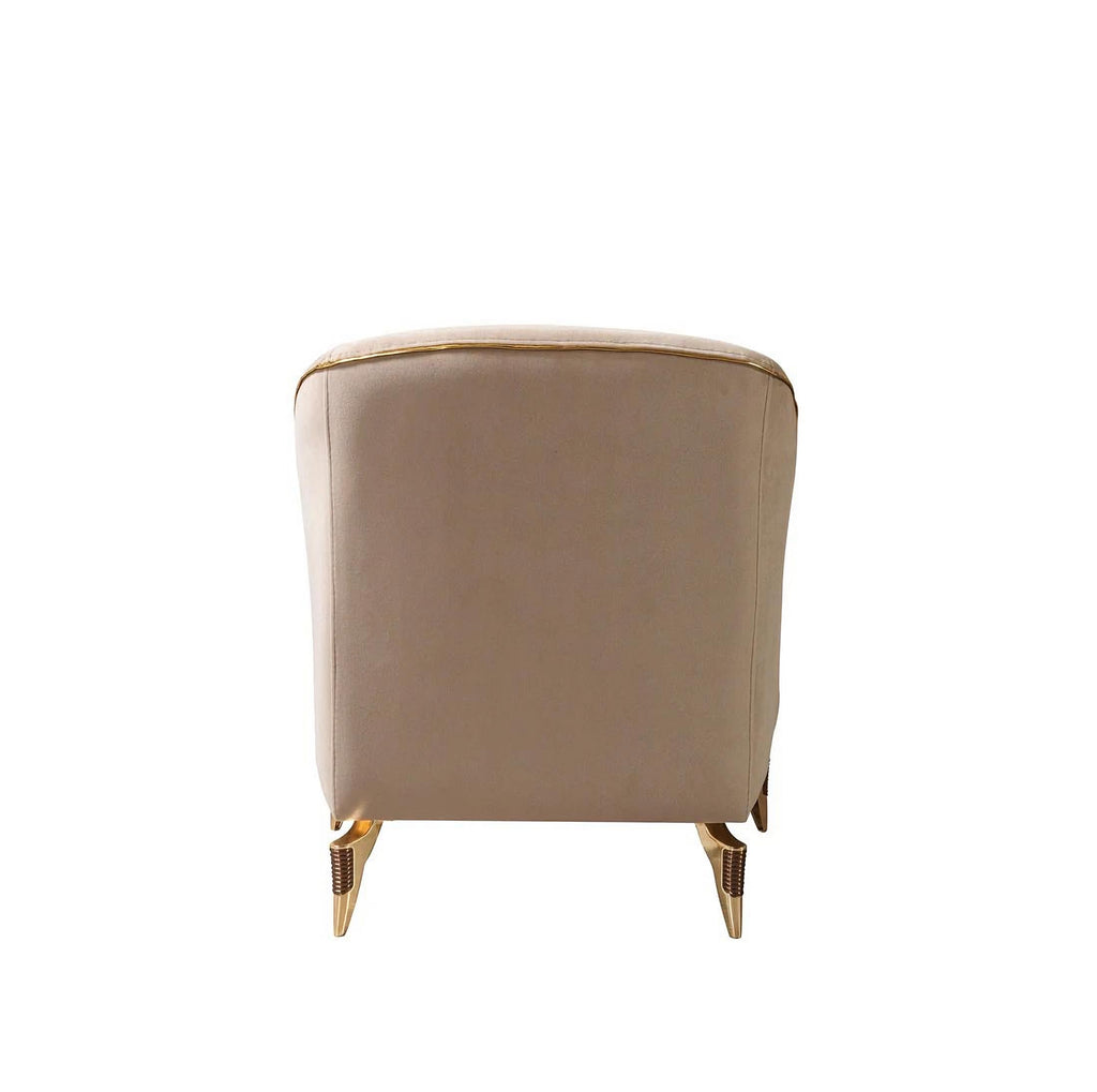 Belinda Coffee Velvet Sofa & Loveseat