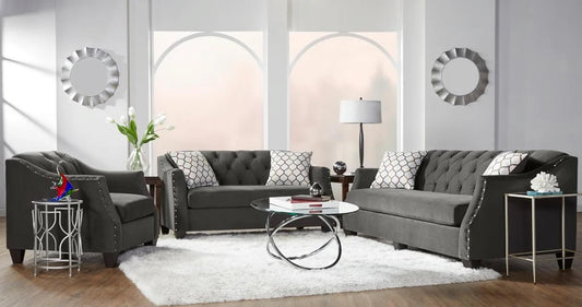 Bing Ash sofa and loveseat