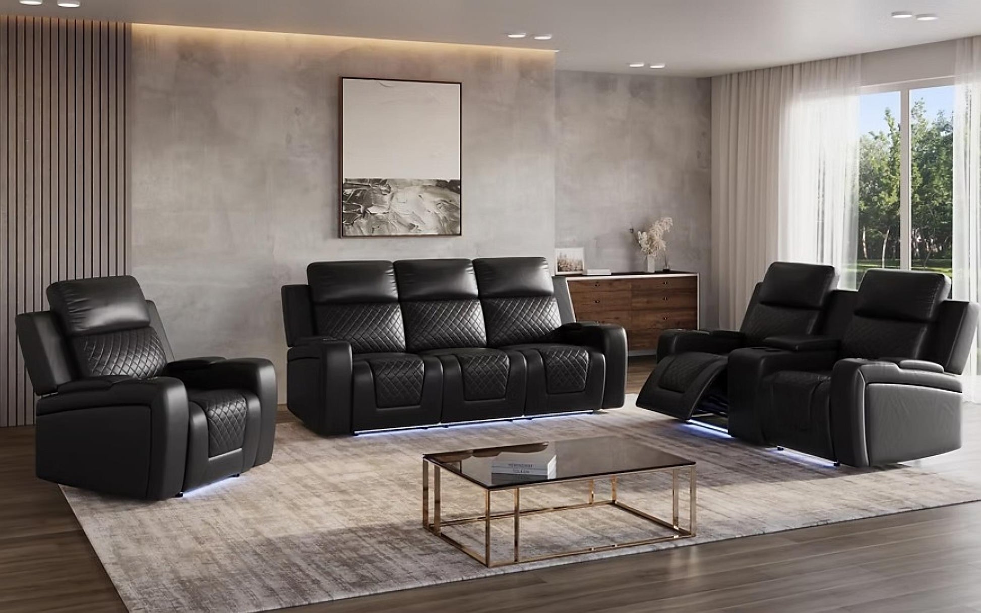 Bomer Recliner Set