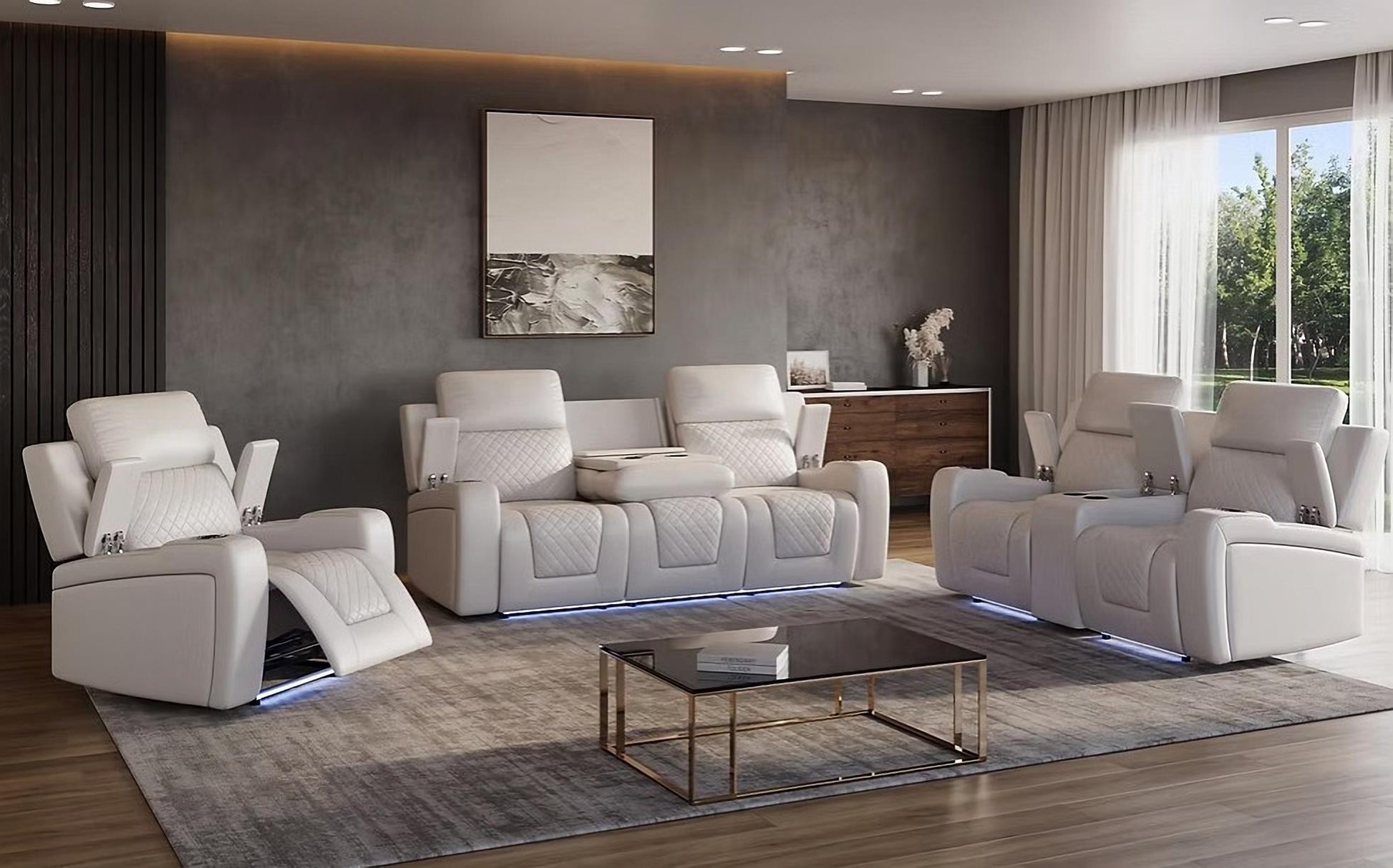 Bomer Recliner Set