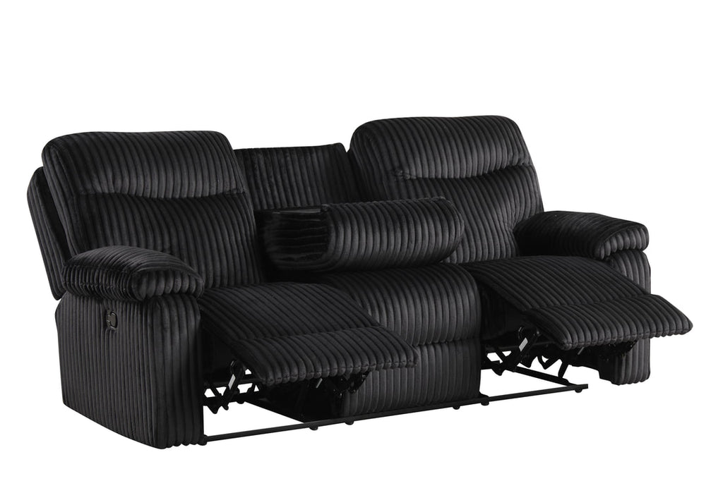 Bravo - Black 3pc Reclining Set **ON SALE**