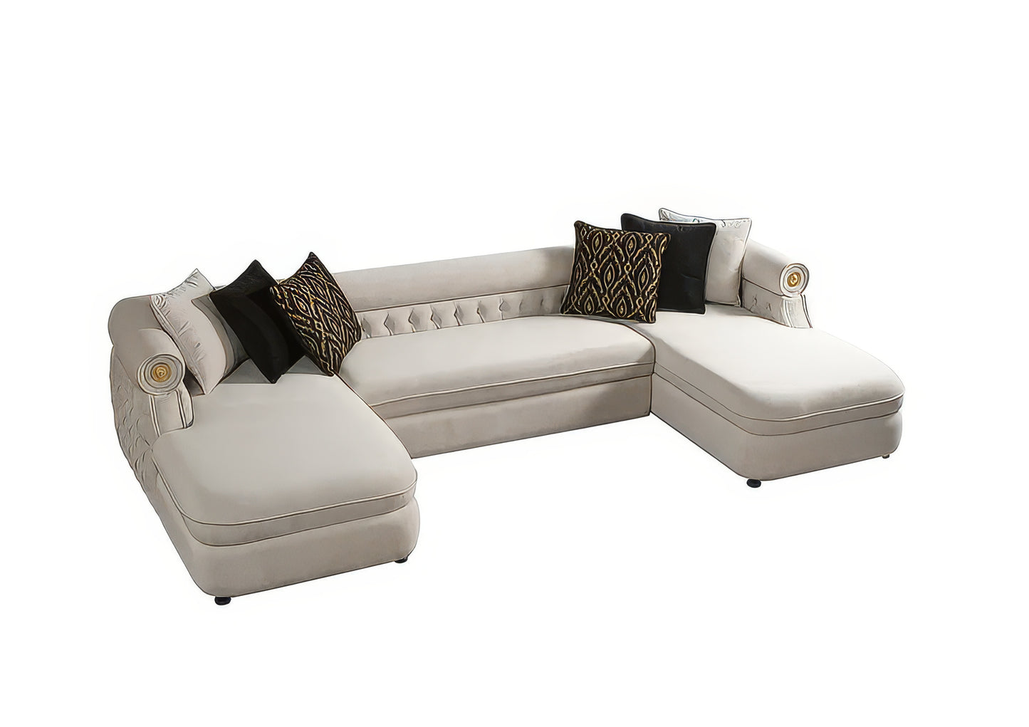 Brooklyn Sectional + ottoman