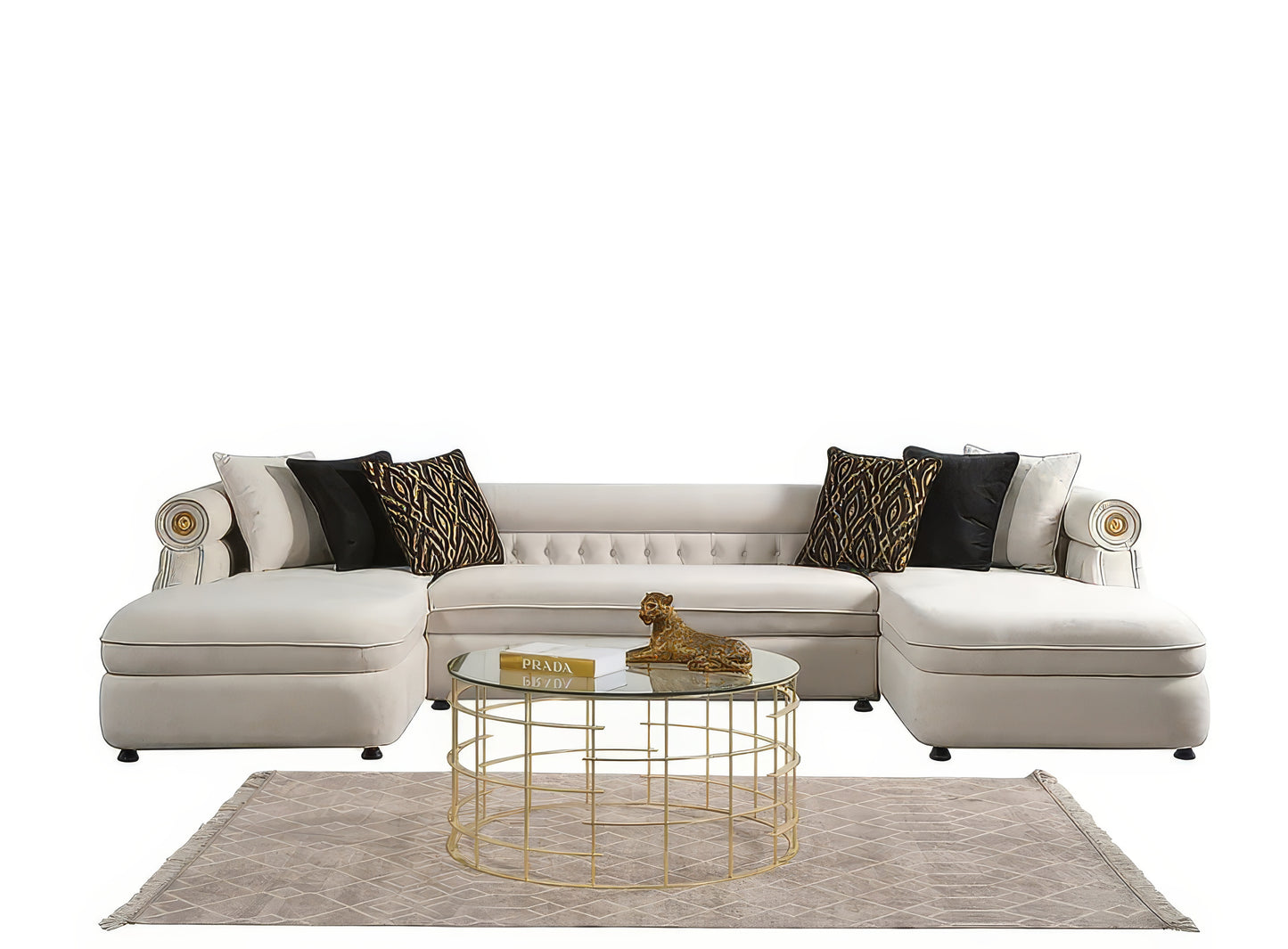 Brooklyn Sectional + ottoman