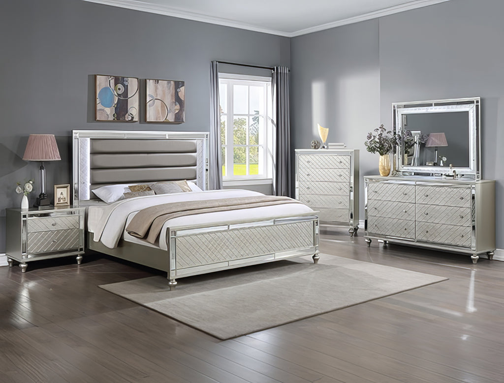 CRISTIAN CHAMPAGNE BEDROOM