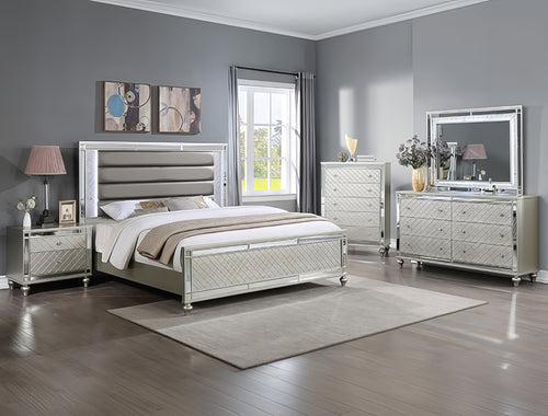 CRISTIAN CHAMPAGNE BEDROOM