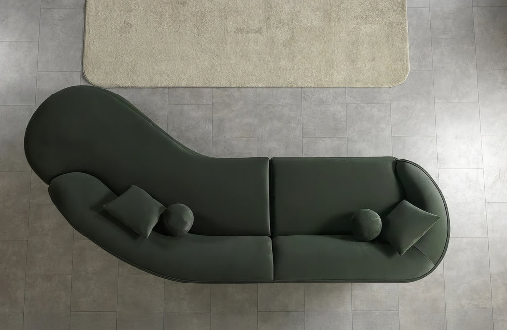 Cloe Velvet RAF Sectional