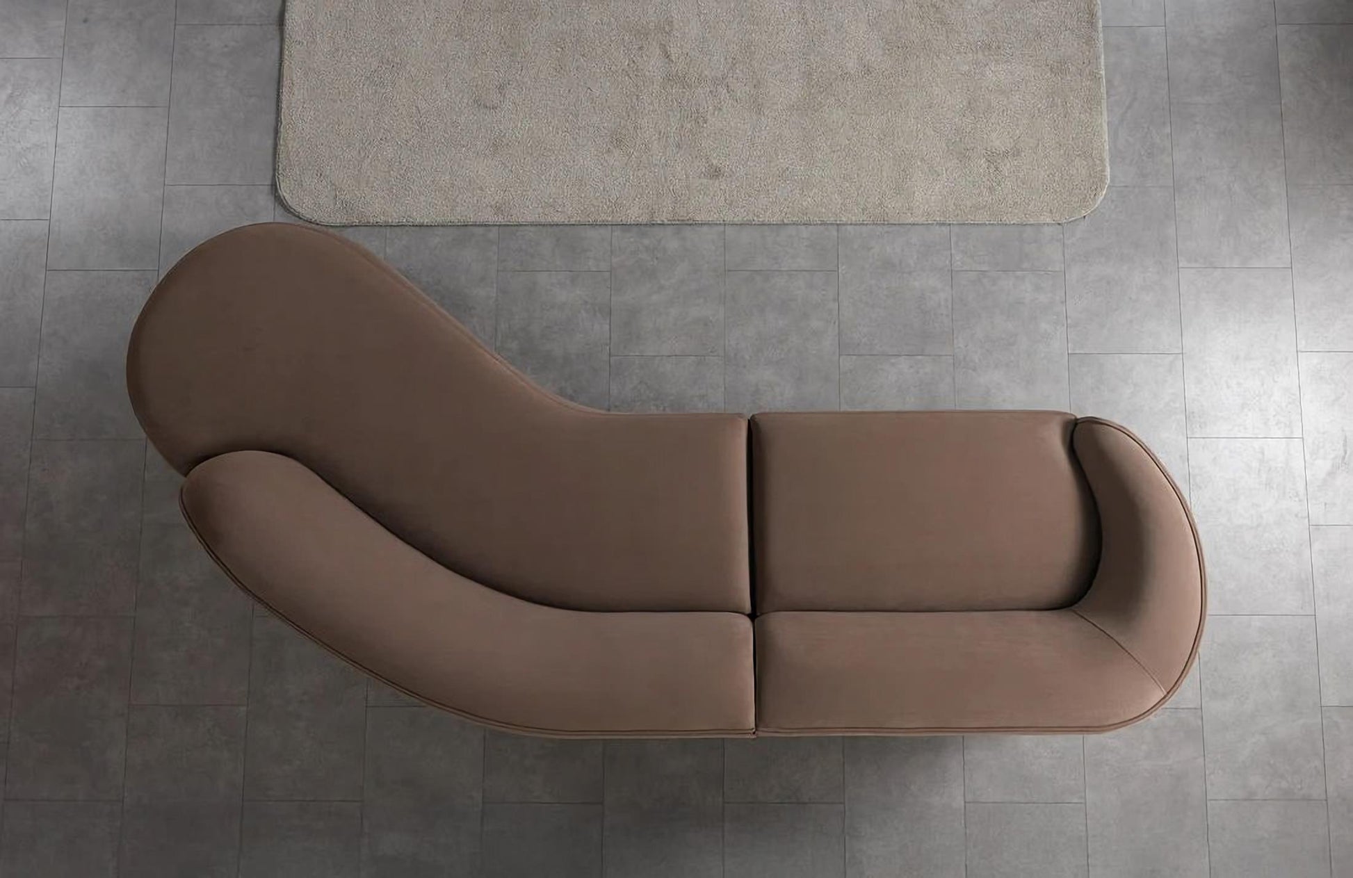 Cloe Velvet RAF Sectional