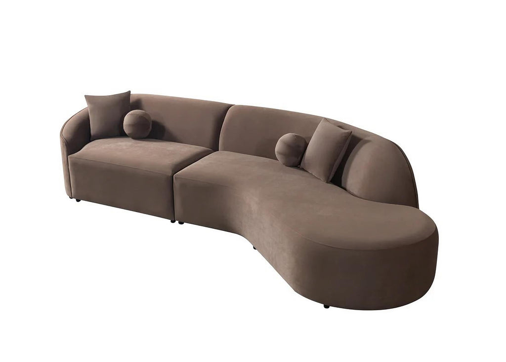 Cloe Velvet RAF Sectional