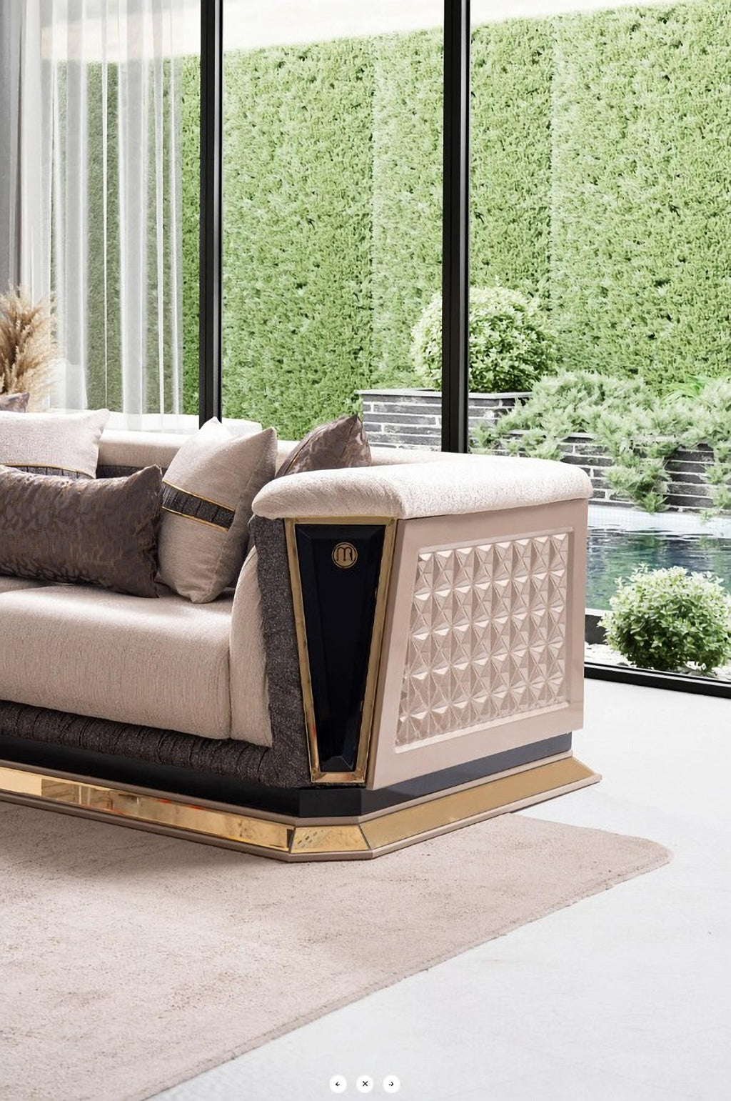Diamond Living Room Set