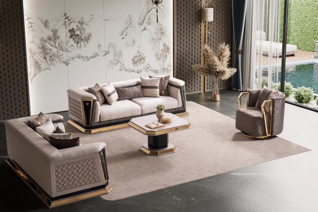 Diamond Living Room Set