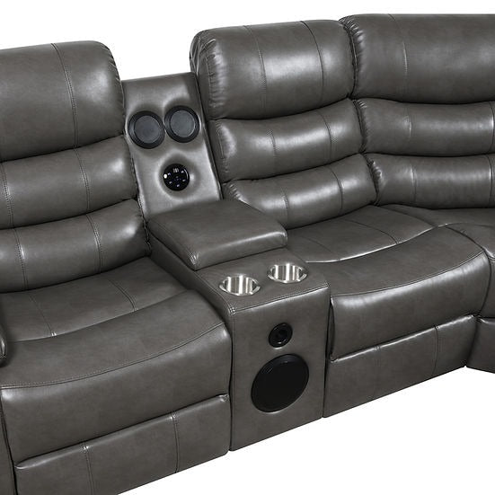 Sonic Grey Secional Reclining