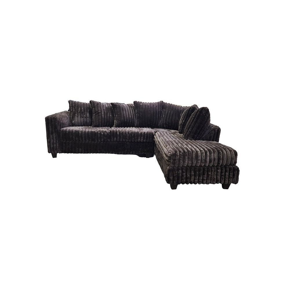 Gia Sectional Chocolate