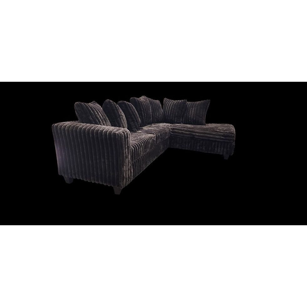 Gia Sectional Chocolate