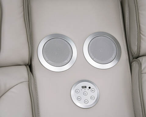 Dubai 3PC Sand Power Reclining Set