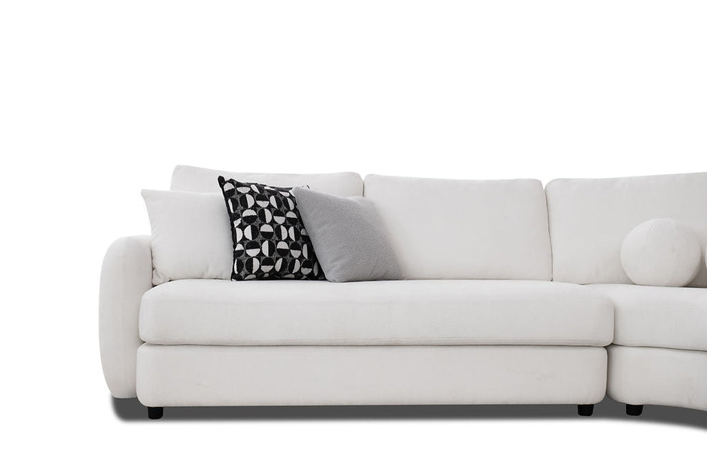 Sky beige sectional