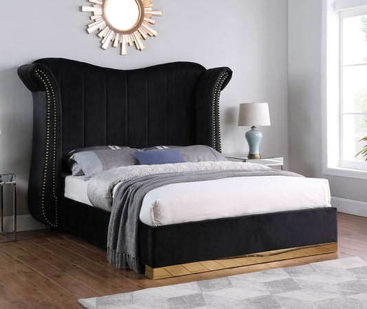 Luna Velvet Bed