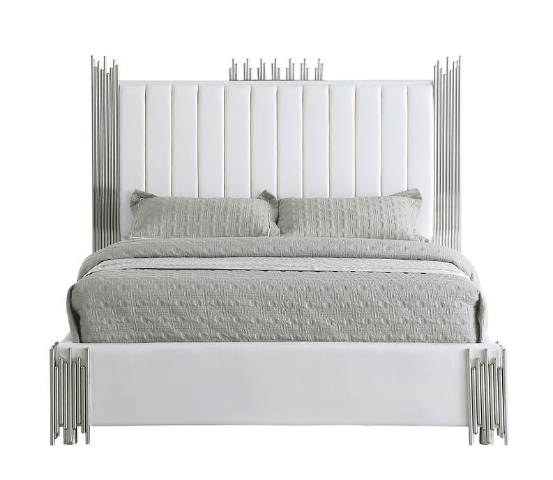 Token white bed frame