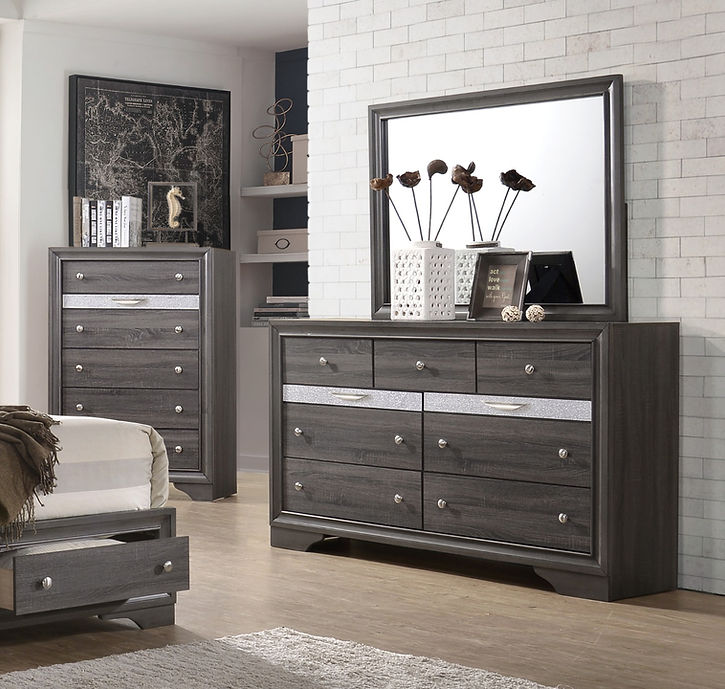 Hannah Bedroom Grey