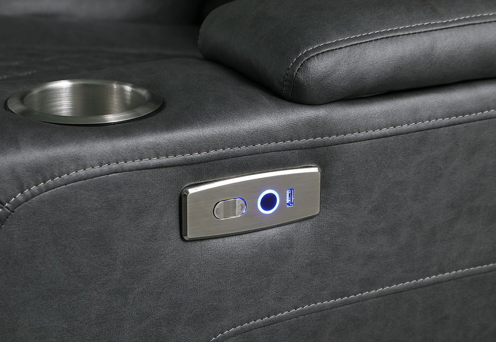 Ash reclining living room set