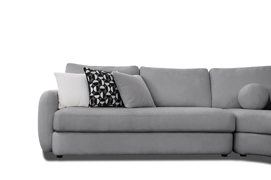 Sky gray sectional