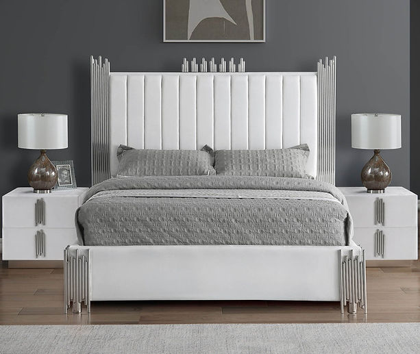 Token Velvet Bed