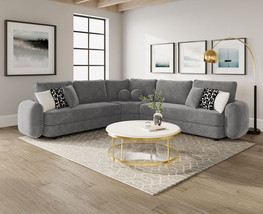 Sky gray sectional