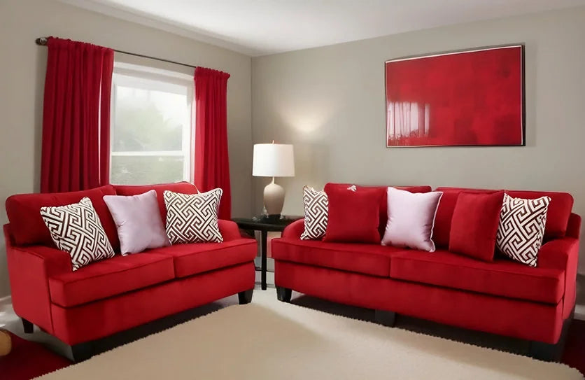 Sofa & Loveseat Cinnabar (Oversized)