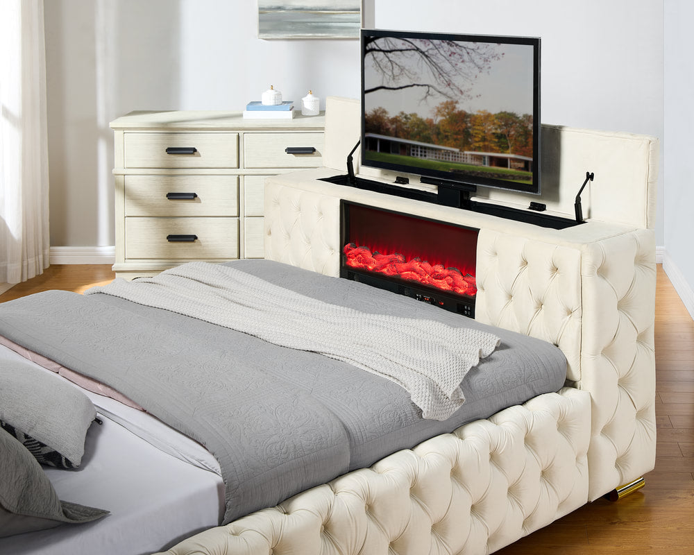 Future Platform Bed TV Stand